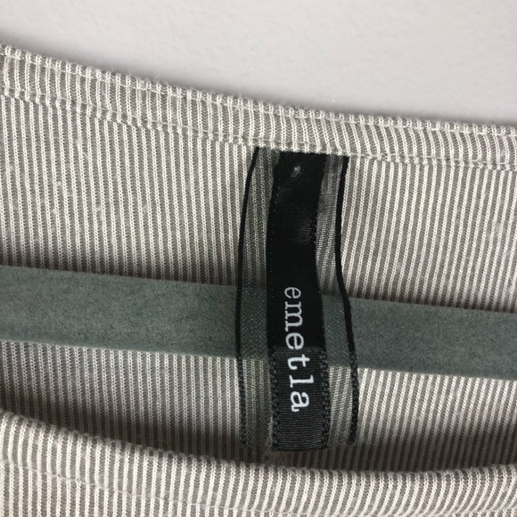 Emetla Gray & White Tunic Dress - Picture 5 of 5